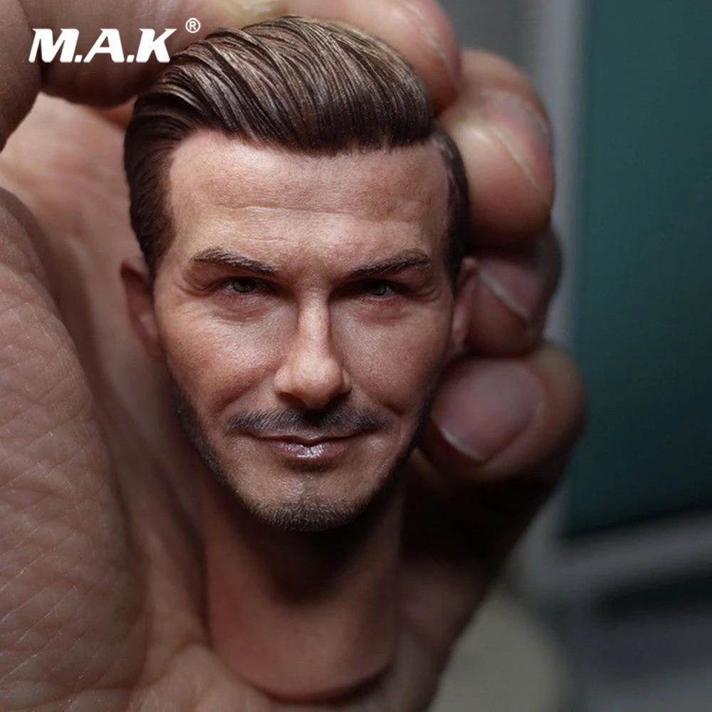 David Beckham Head Sculpt 1/6 Scale Male Head Model for 12'' Action