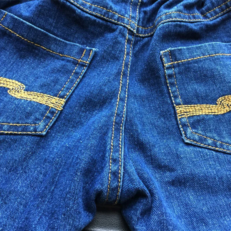 6Boys Denim Harem Jeans Kids Pants Trousers Light Color Cotton Soft Elastic Waist Casual Children Kids Roupas Menina Boys