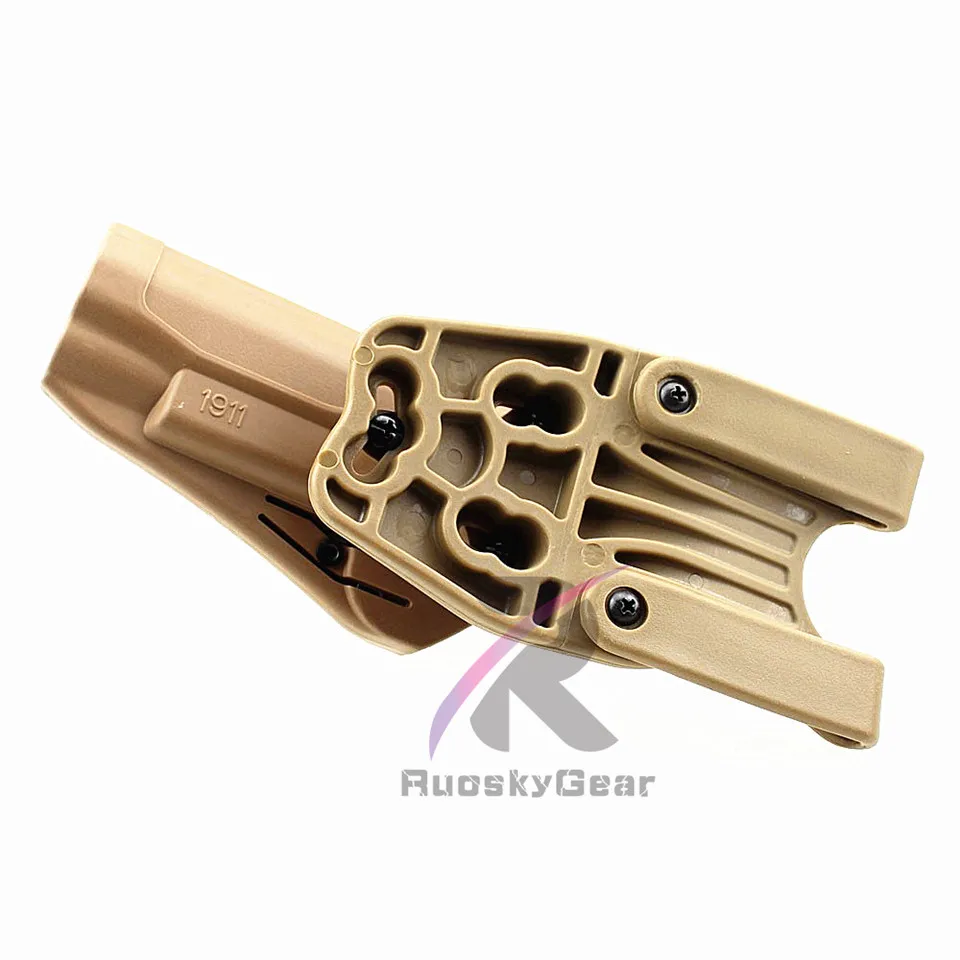 Cinto Coldre para Airsoft Paintball Tiro Colt 1911 Frete Grátis