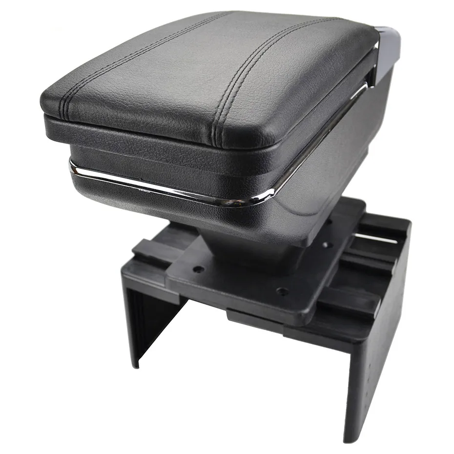 

Universal Rotatable Top Car Center Centre Console Storage Box Armrest Arm Rest