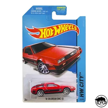 

Hot Wheels '81 Delorean DMC-12 HW City 33/250 2014 long card