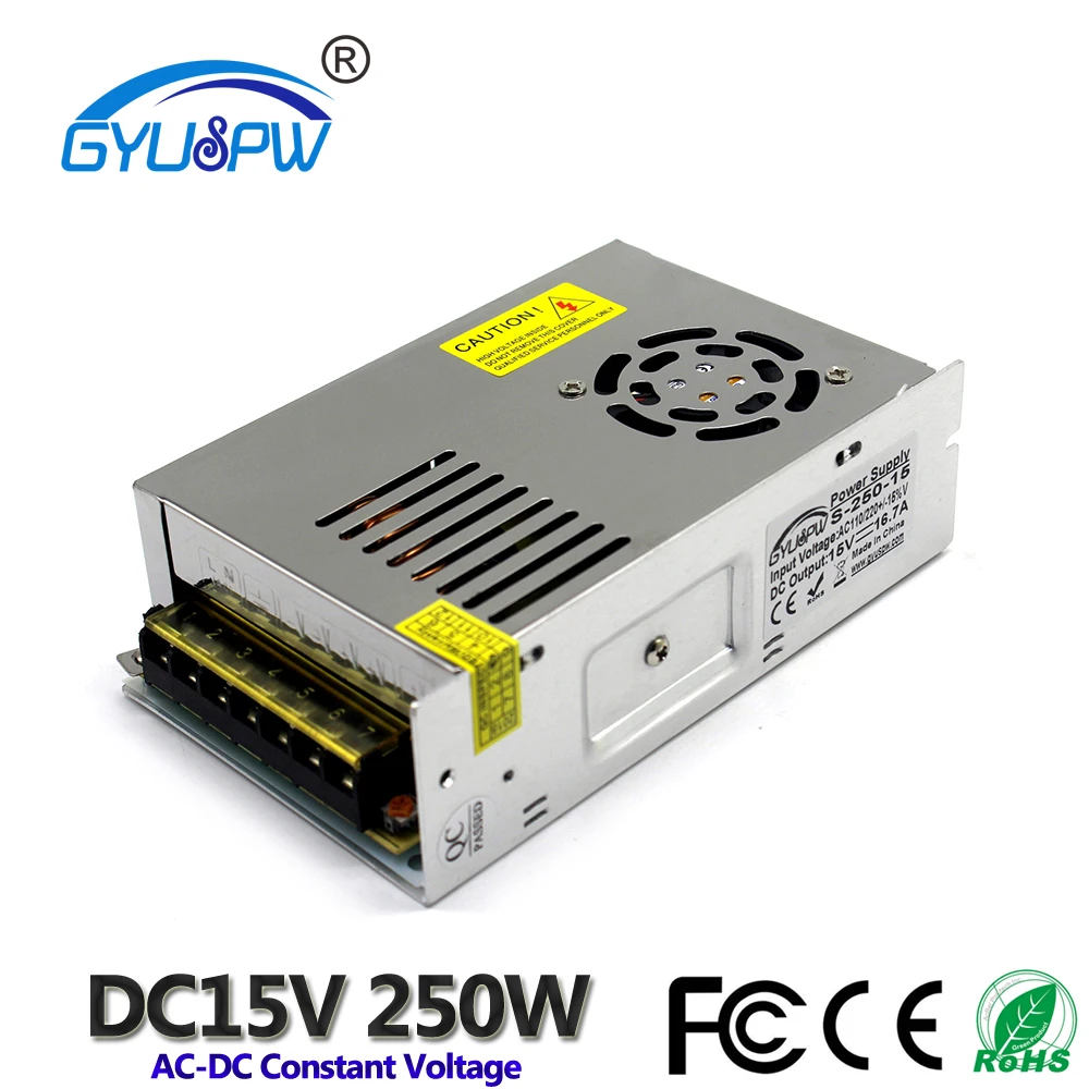 15V250W