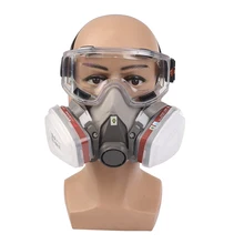 Защита от пыли и газа, спрей, тренировочная маска, противопожарная, предотвращающая аллергию, дыхательная кислородная пескоструйная маска, воздушный респиратор
