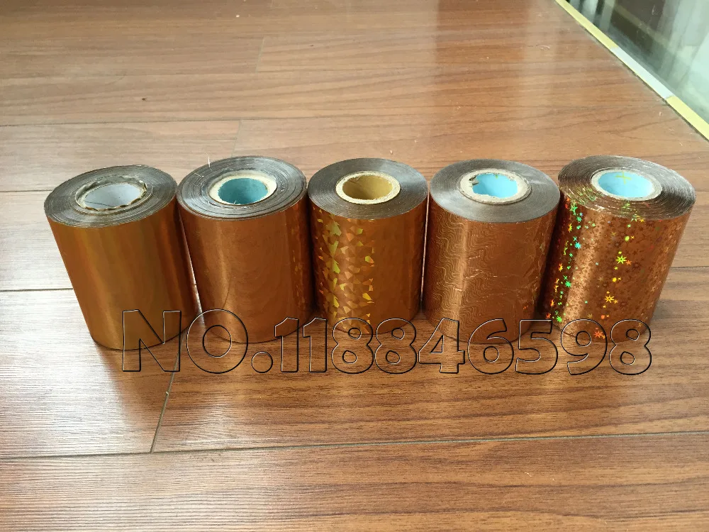 DIY Transfer Hot Stamping Paper High Quality Hot Selling Hot Foil Stamping Gold Color 800mmx120M ...