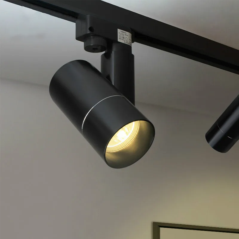 

Antikue Modern LED Track Spotlights AC85-260V 5/7W COB Ceiling Lamps 360+180 Angle Adjustable Lighting Fixtures