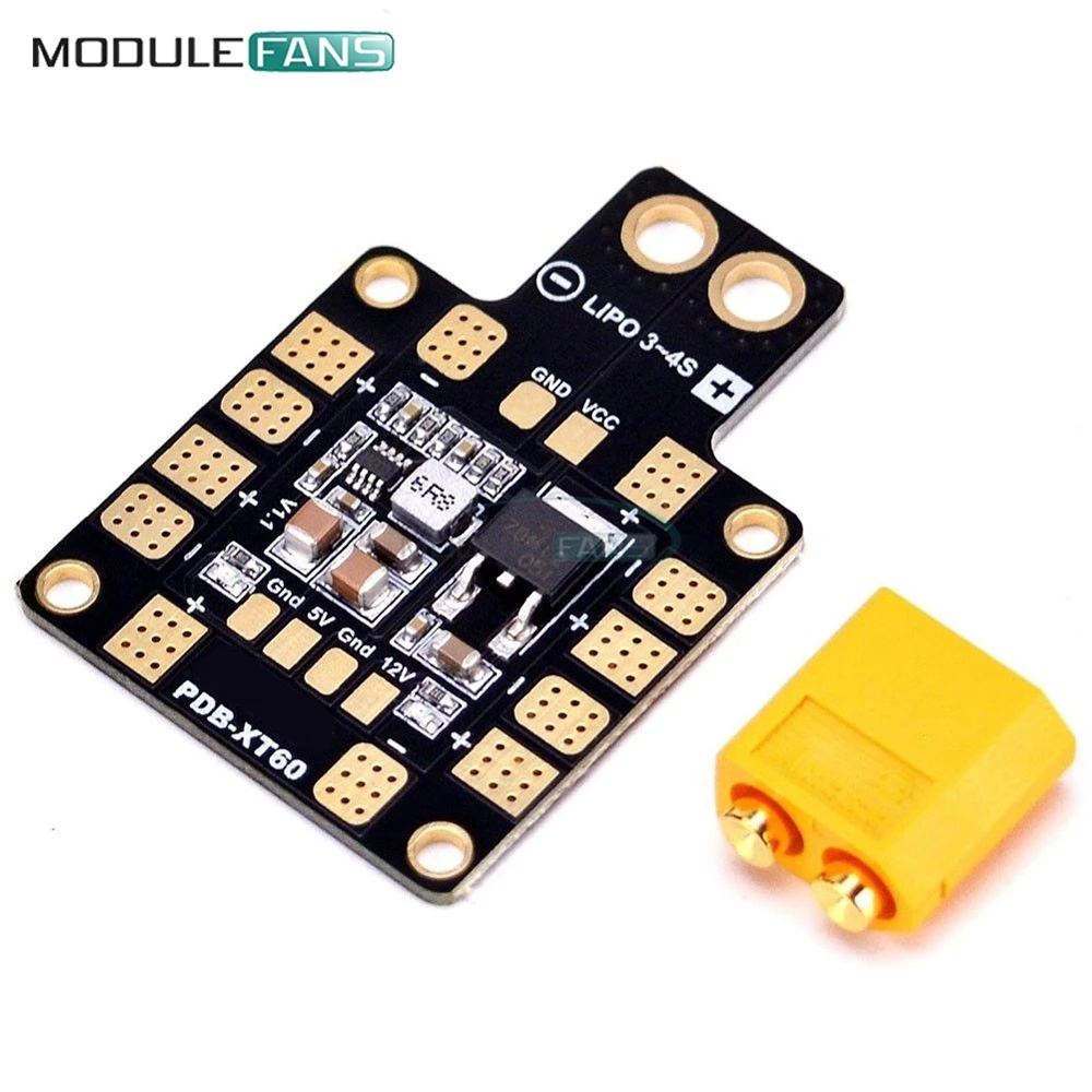 PDB XT60 w/BEC 5V/12V Power Distribution Module Board for FPV Drone Quad Online Wholesale Shop