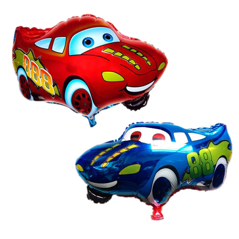 NEW Arrive 10pcs/lot Cars Cartoon Balloon Car Foil Balloon&Helium