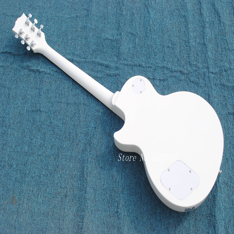 New Custom Shop Kill Switch Buckethead style guitar 24 Frets Electric Guitar, Alpine White Guitarra,Tonepro bridge, White guitar