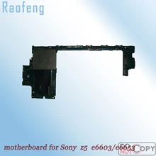 Raofeng Высокая качественная материнская плата для Sony Xperia Z5 E5823 мини разблокированный с одной sim-картой тестирование поодиночке материнская плата с чипом