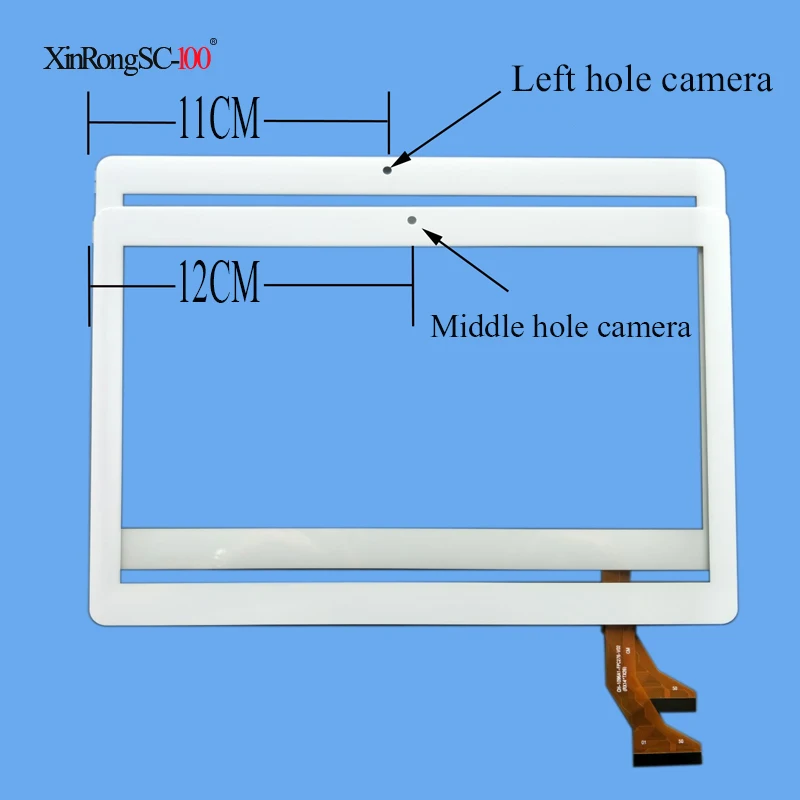 

For mjk-0692 FPC 10.1-inch Tablet PC Capacitive Touch Screen Panel Digitizer Sensor Replacement Parts 237*167mm