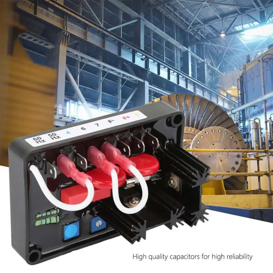 

Generator Controller AVC63-4 Input 190-240VAC Automatic Engine Voltage Regulator AVR Generator Accessories Generator Parts