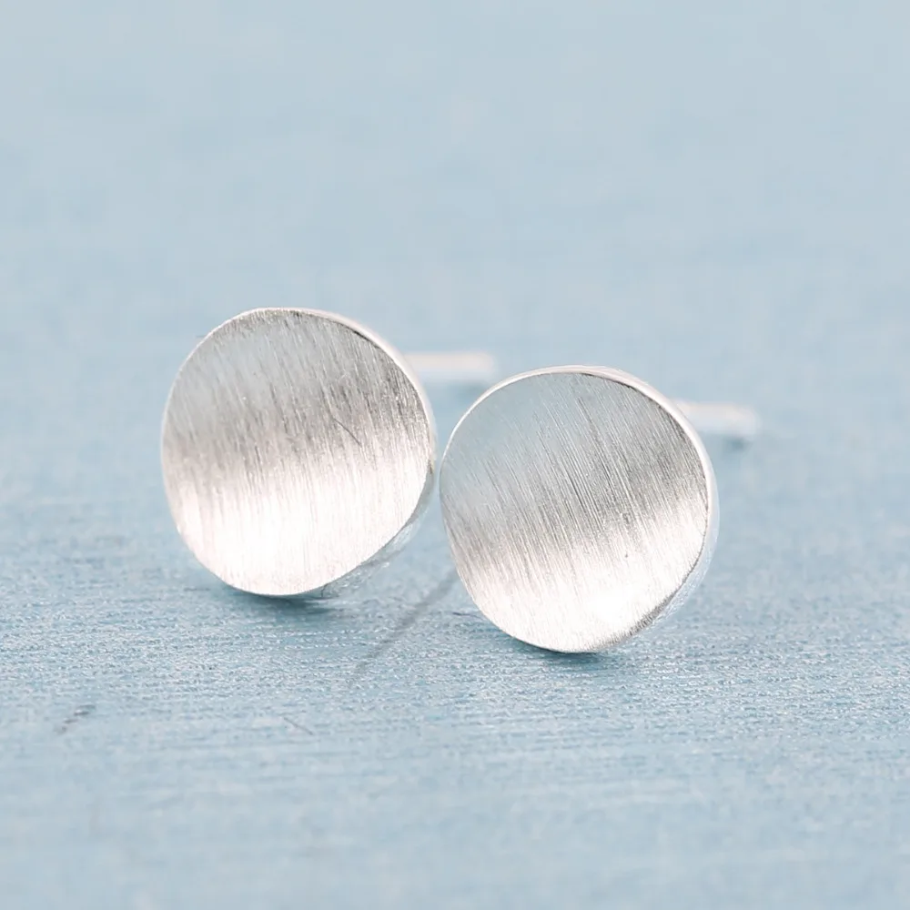 yiustar 2017 New Fashion Earrings Matte Round Geometric Stud for Women Small Triangle Female Jewelry brinco | Украшения и
