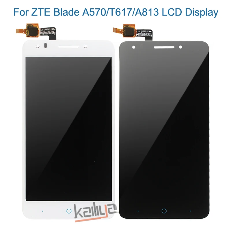 

LCD Display For ZTE Blade A570 T617 A813 Touch Screen Digitizer Assembly Replacement Mobile Phone LCD Screen For ZTE Blade T617