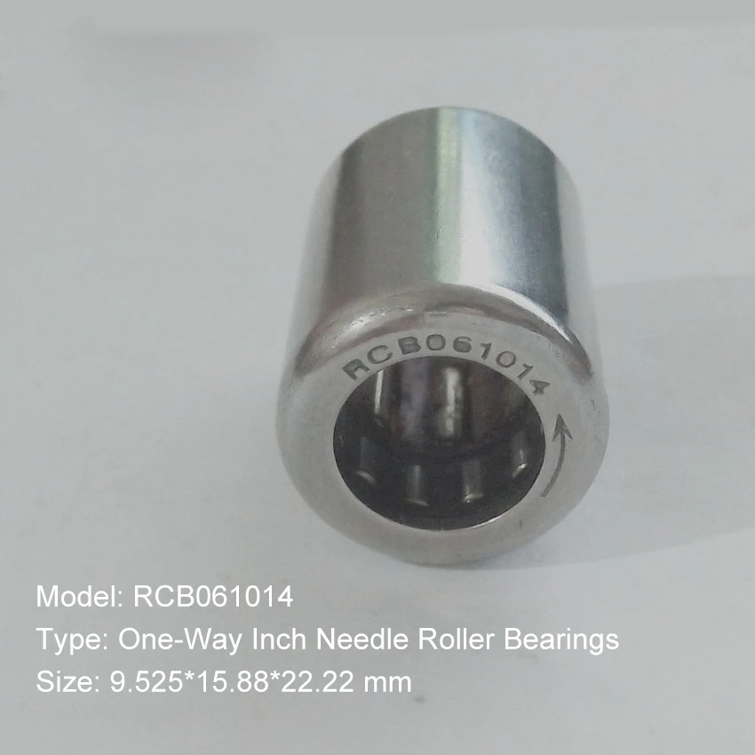 Cam Embreagens Costas para Rolamentos Rcb061014 Tamanho Polegadas One Way Copo Desenhado Rolamento de Agulha 9.525*15.88*22.22 mm Pcs Rcb 061014