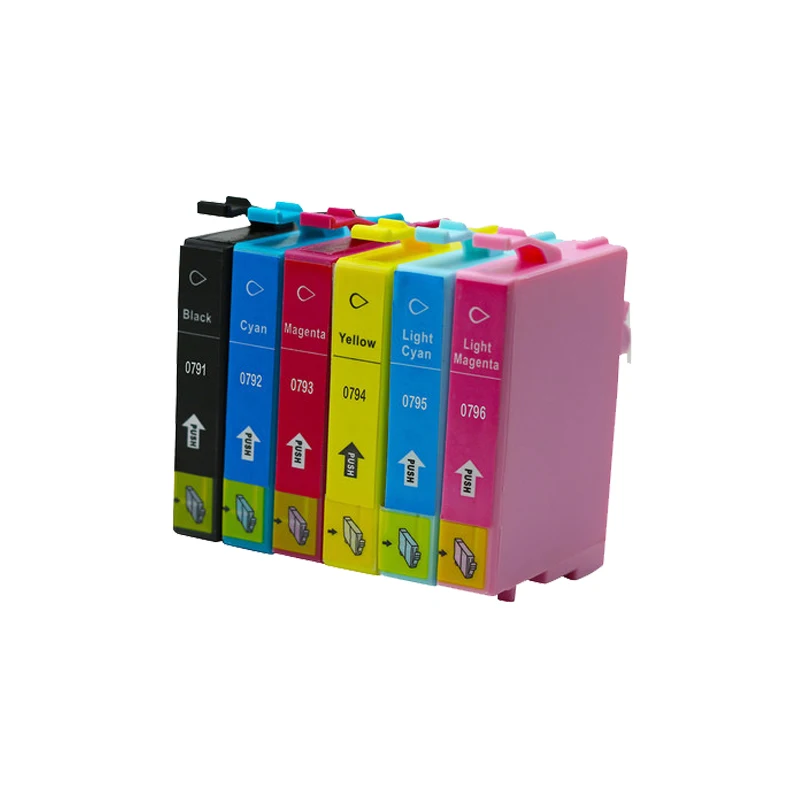 Картридж для принтера Epson Stylus Photo PX660 P50 PX650 PX700W PX710W PX720WD 1500 1400 1410|ink cartridge|compatible ink