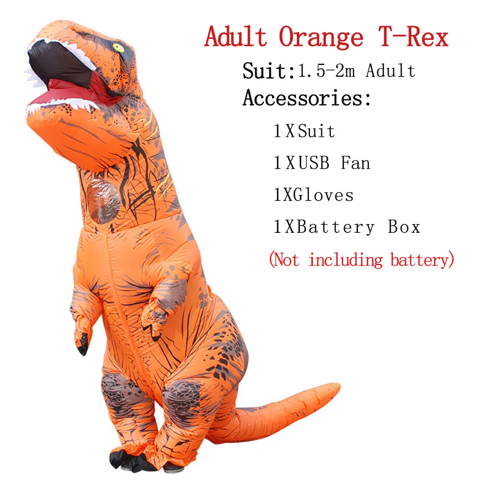 plus size cosplay T-REX Inflatable Children's Clothing  Jurassic Tyrannosaurus Rex Thanksgiving Christma Dinosaur Anime Cosplay Party Show winifred sanderson costume Cosplay Costumes