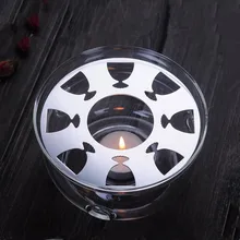 8 шт./упак. держатель чайного горшка стекло материал устройство для подогрева чая инструмент стеклянный шар с подогревом база стекло чайный набор чай набор нагреваемый прибор