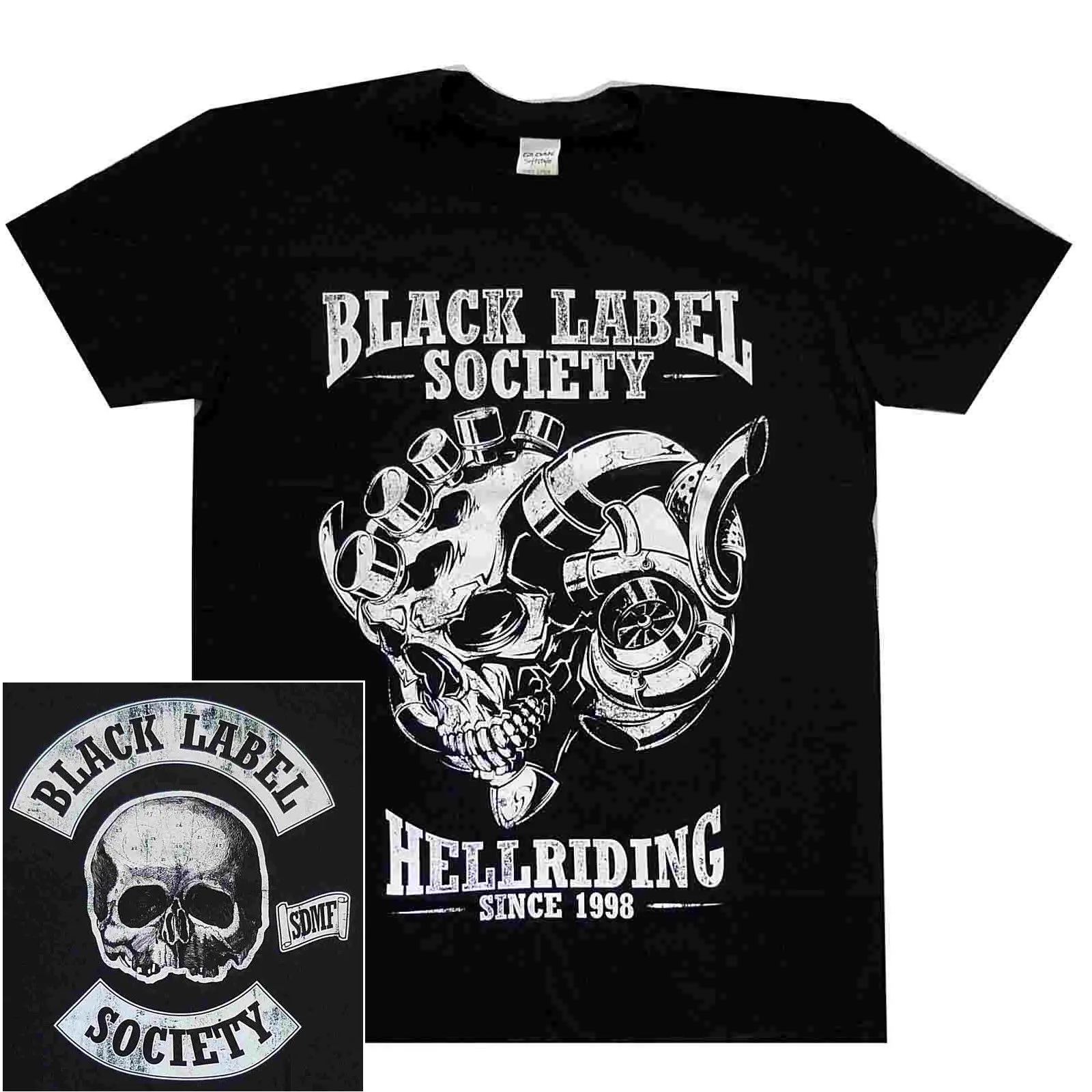 

Black Label Society Hellriding Shirt S M L XL XXL 3XL T-Shirt Official T Shirt New New Mens Spring Summer Dress Short Sleeve