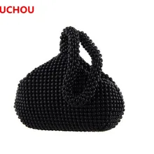 Модный черный алюминиевый мини клатч с кисточками, кожаная сумка, дизайнерский кошелек, известный бренд, женская сумочка с бахромой, вечерняя сумочка