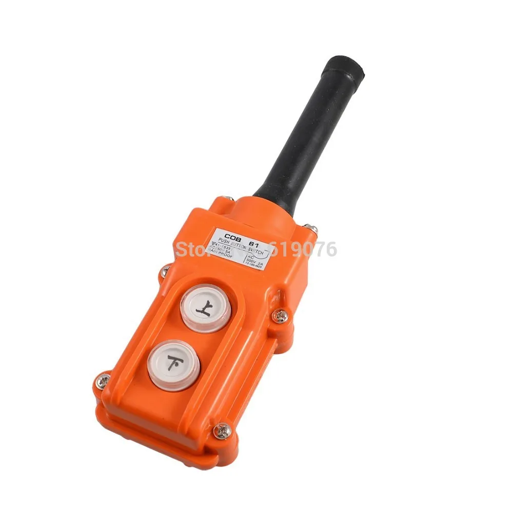 

Hoist Crane Pendant Up-Down Rain Proof COB61 Pushbutton Switch AC 250V/500V