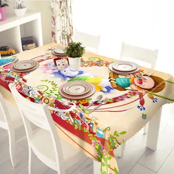 

wedding table cloth decoration table cover rectangular Waterproof Coffee Party Christmas Table Cloth Customized size Pillowcase