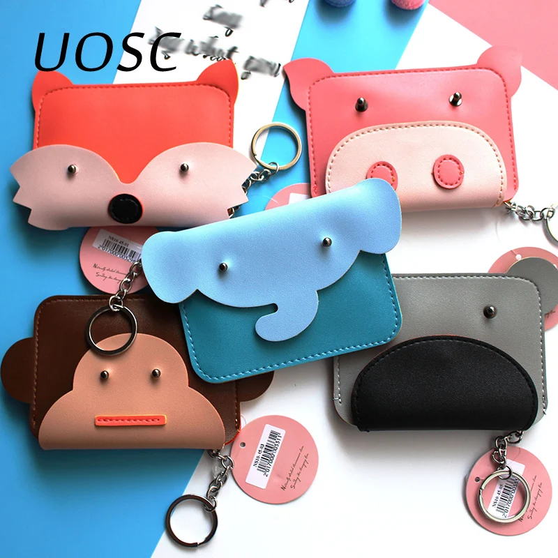 Кошелек UOSC из искусственной кожи для женщин милая маленькая сумочка с мультяшным