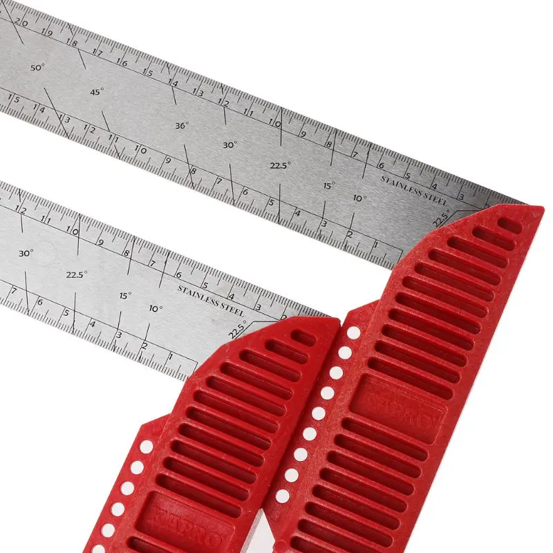 

90 onstruction Carpenter Ruler L Shape Angle Square Ruler Woodworking Tools