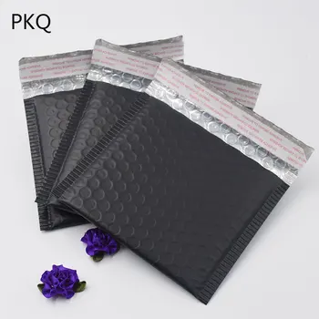 

50pcs Different Specifications Bubble Envelopes Courier Bags Matte Black Bubble Mailers Padded Envelopes Shockproof Padded Bags
