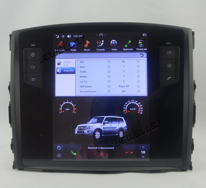 Sale 10.4"  android 8.1 Six core Car GPS Navigation for Mitsubishi ASX RVR Outlander Sport Peugeot 4008 Citroen C4 Aircross 5