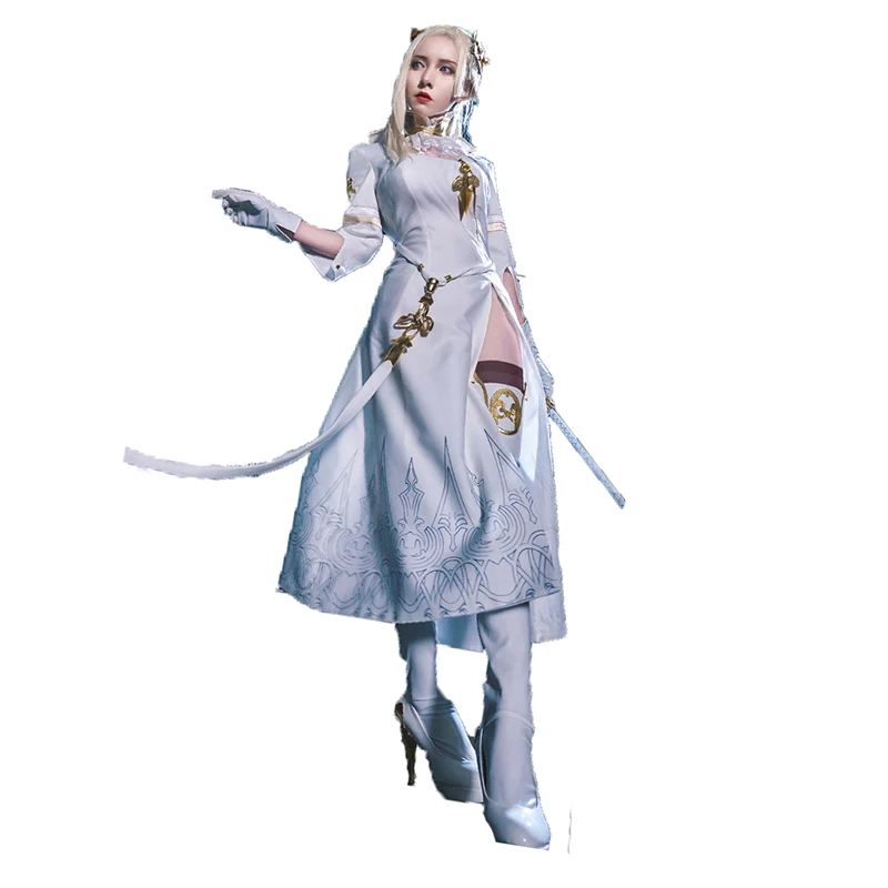 Игровой НИР Automata jorha Commander костюм-Чонсам для косплея женское платье для косплея - Цвет: costume