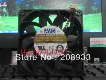 

For AVC DBTA1225B8M 48V 0.24A12CM 12025 three-wire cooling fan