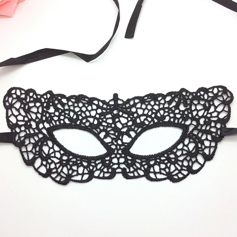 1 шт. 24*13 см черная сексуальная элегантная маска для глаз маскарадный мяч карнавальные Необычные Вечерние/Вечерние Маски на половину лица на Хэллоуин Кружевные маски# MJ14