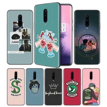 Riverdale TV South Side Serpents Soft Black Silicone Case Cover for OnePlus 6 6T 7 Pro 5G Ultra-thin TPU Phone Back Protective