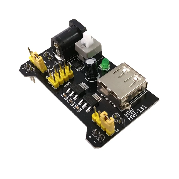 

Breadboard Power Supply Module 3.3V 5V MB-102 Solderless Bread Board DIY 2012 New dedicated power module