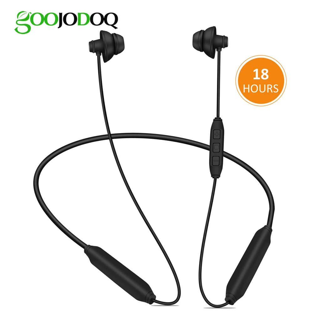 

2019 Bluetooth Earphone Painless 18 Hours Stereo Headset Anti-Noise In-Ear Wireless Earphone Bluetooth 4.2 With Mic Headset