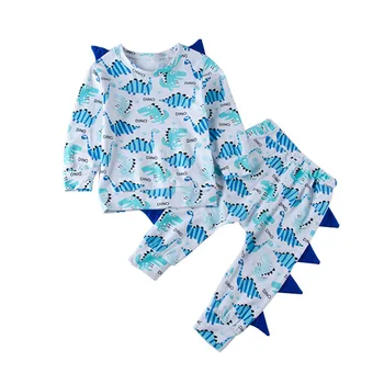 

Autumn Girls Clothing Sets Long Sleeve top+pants 2pcs Boys Outfits Children Clothing