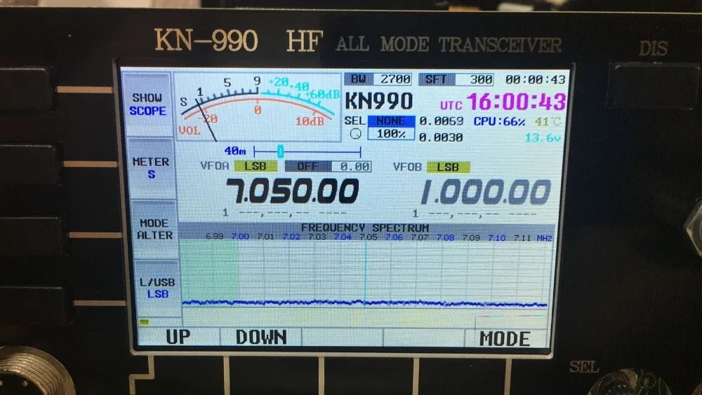 Английская версия KN-990 HF 0,1~ 30 МГц SSB/CW/AM/FM/цифровой IF-DSP любительский радиоприемопередатчик спектр+ руководство на английском языке