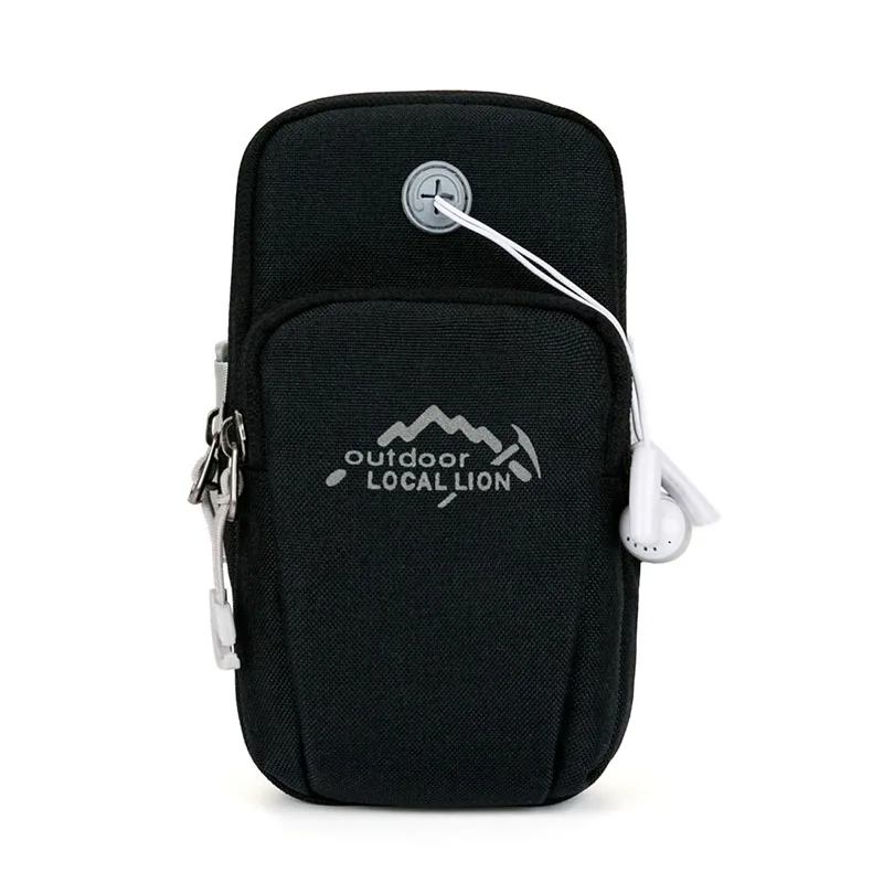 Sport Armband Case Zippered Fitness Running Arm Band Bag ...