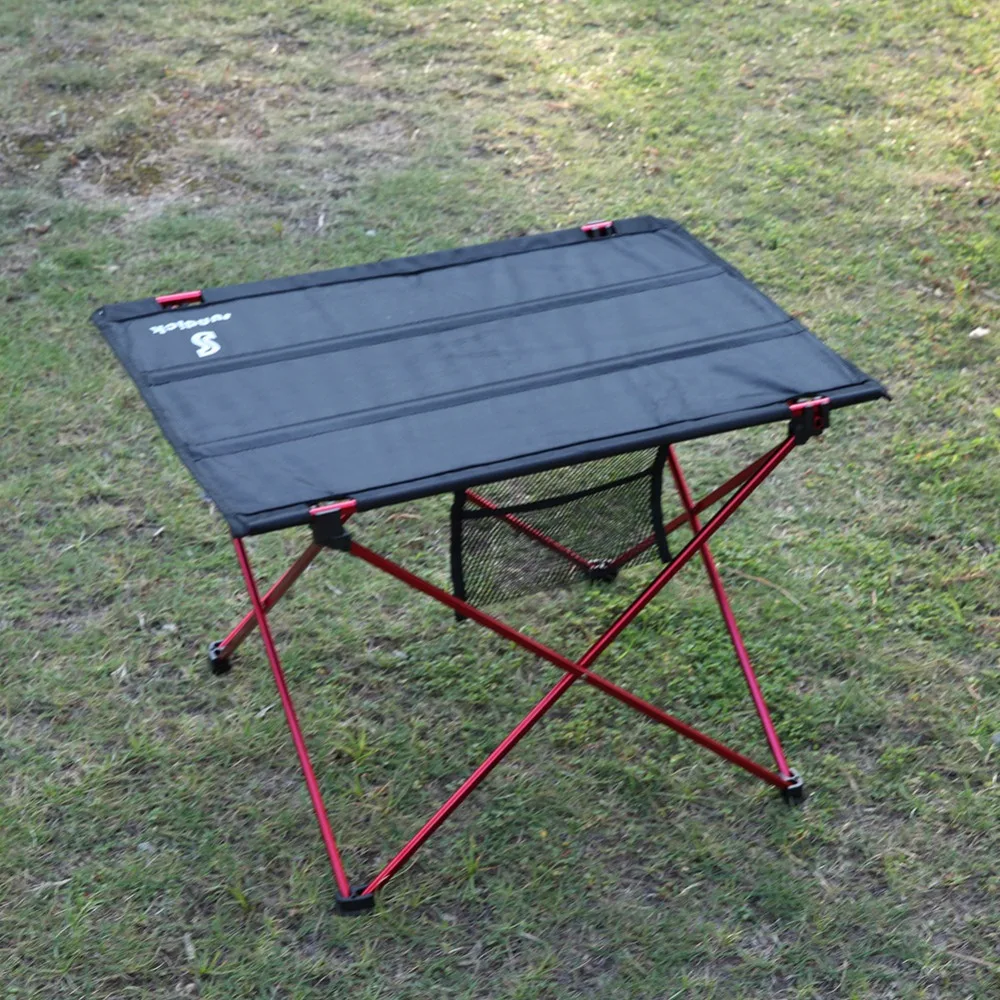 Легкий алюминиевый сплав портативный складной стол для кемпинга открытый активностей складной стол для пикника барбекю складной стол
