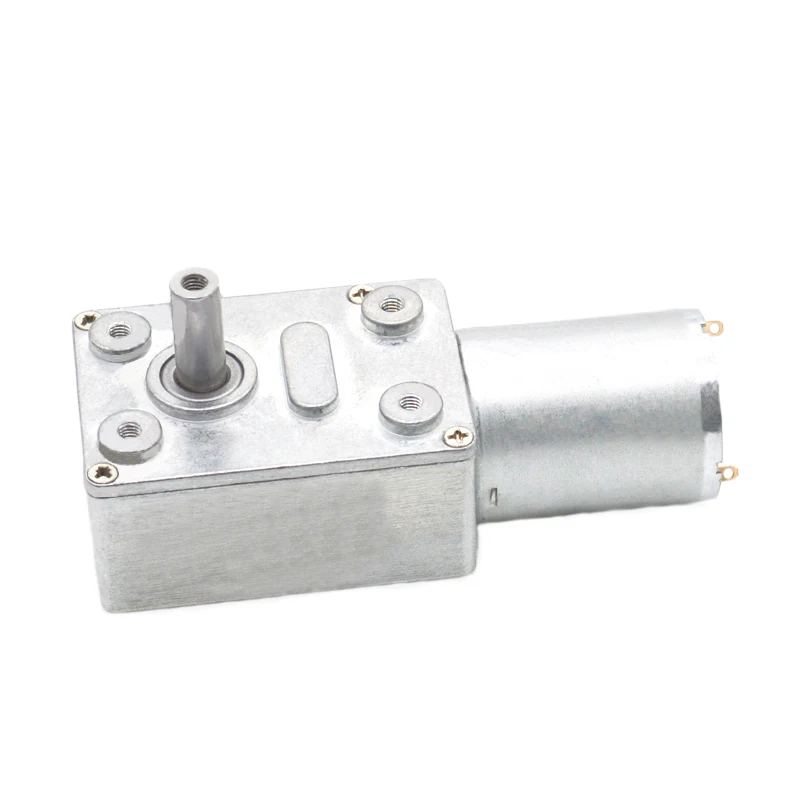 DC12V 24V A58SW555S High Torque Metal Turbo Worm Gearbox Reduction Gear DC Motor - Foto 2