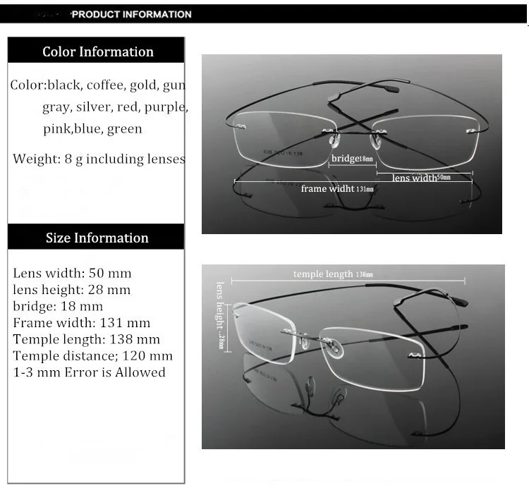rimless optical glasses (6)