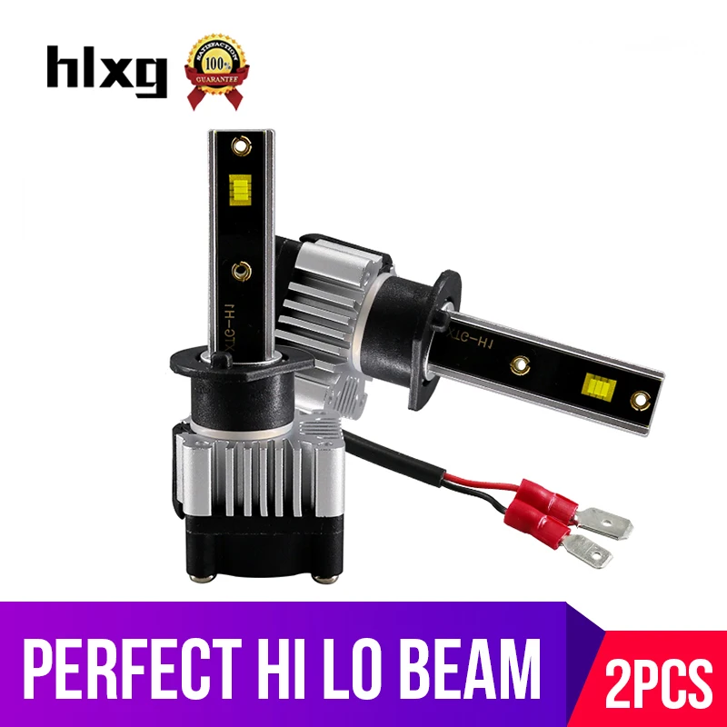 Hlxg мини светодиоды с чипом CSP H1 светодиодный автомобильные лампы для передних фар