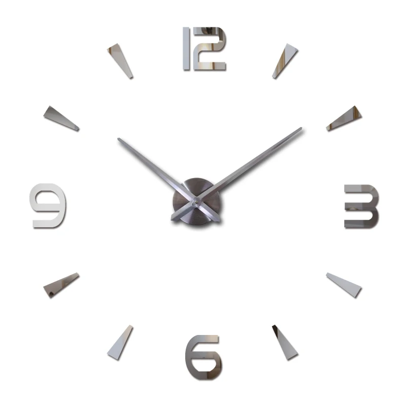  new wall clock reloj de pared quartz watch living room large decorative clocks modern horloge murale still life stickers|clock led|clock mountclock