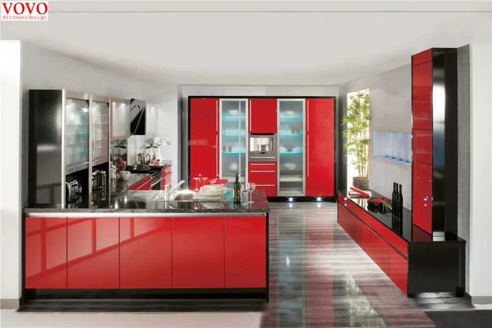 Красный шкаф Kithen с современным дизайном|cabinet|design cabinets |