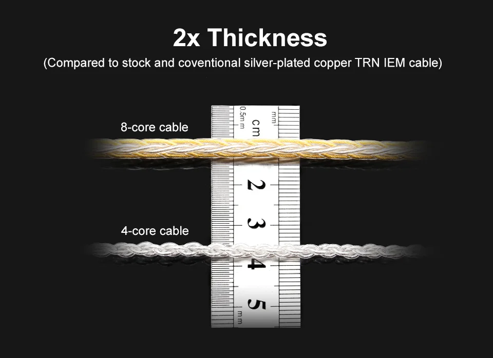 TRN_8_Core_Copper_Silver_Mixed_Cable_MMCX_2_Pin_0.75_0.78mm_Connector_3.5_2.5_Balanced_For_TRN_V80_V20_V60_V10_AS10_ZS10_BA10 (3)
