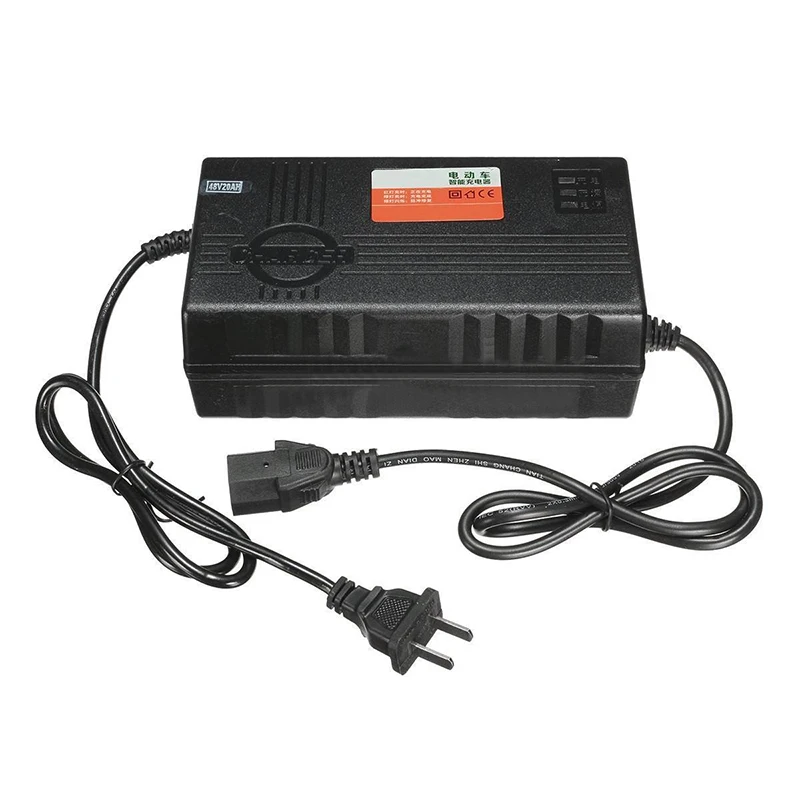 1Pcs Electric Scooters E-bike 48V 2.5Amp 20AH Battery Charger Adapter For Electric Car E-bikes Scooters Accessories