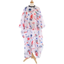 2 стиля для профессиональных салонов-парикмахерских накидка для парикмахерской обёрточная бумага водонепроницаемый чехол фартук Парикмахерская Ткань