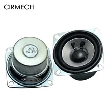 Cirmech 2 дюймов полночастотный динамик HIFI высокоточные колонки 1 шт