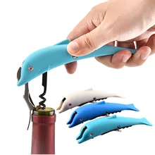 Дельфин-формы открывалка для бутылок в виде футбольного мяча на цепочке в форме Нержавеющая сталь брелок открывалка для бутылок пива Уникальный творческий подарок Прямая K10