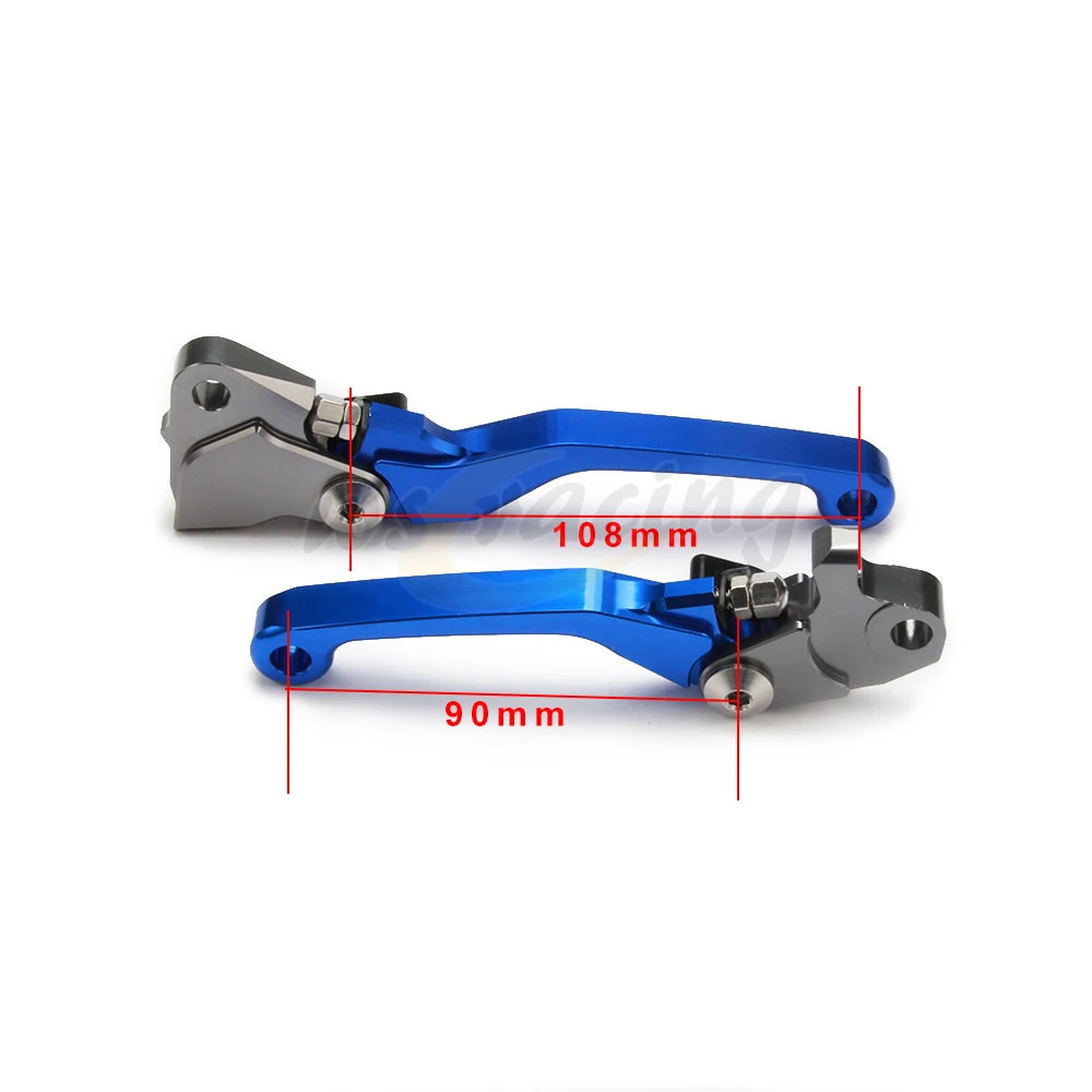 Мотоцикл заготовка Складной поворотный клатч и тормозной рычаг для YAMAHA YZ125 YZ250 15 20